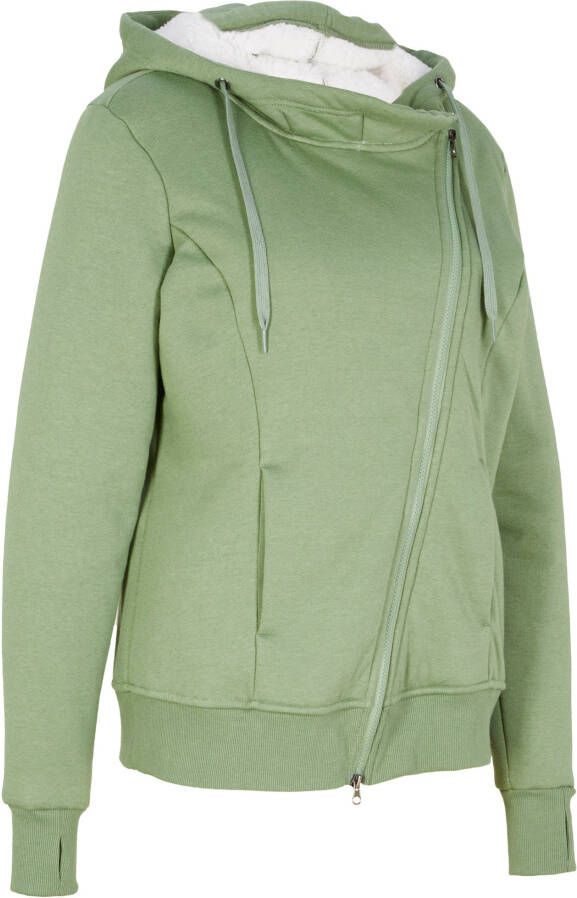 bonprix Teddy fleece vest met capuchon