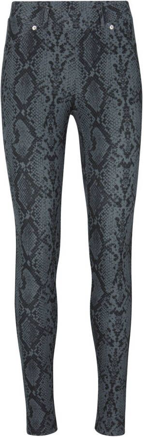 bonprix Thermo legging met slangenprint