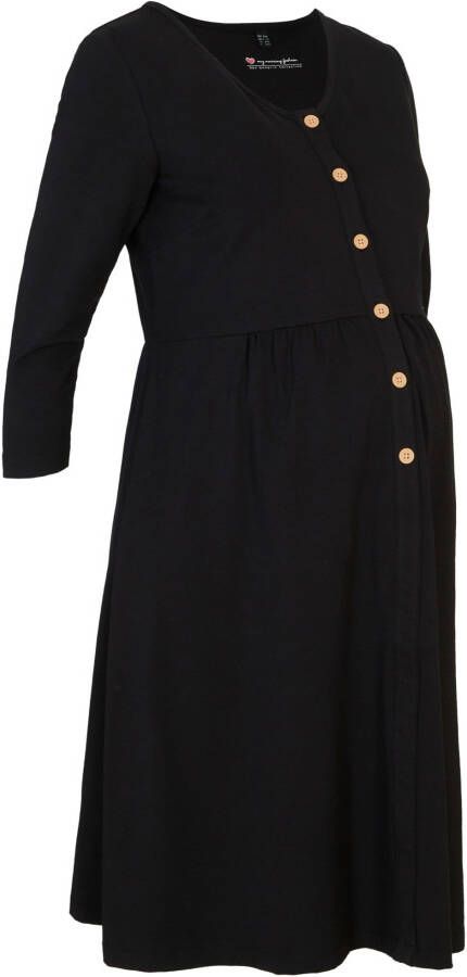 bonprix Zwangerschaps shirtjurk/voedingsjurk met biologisch katoen