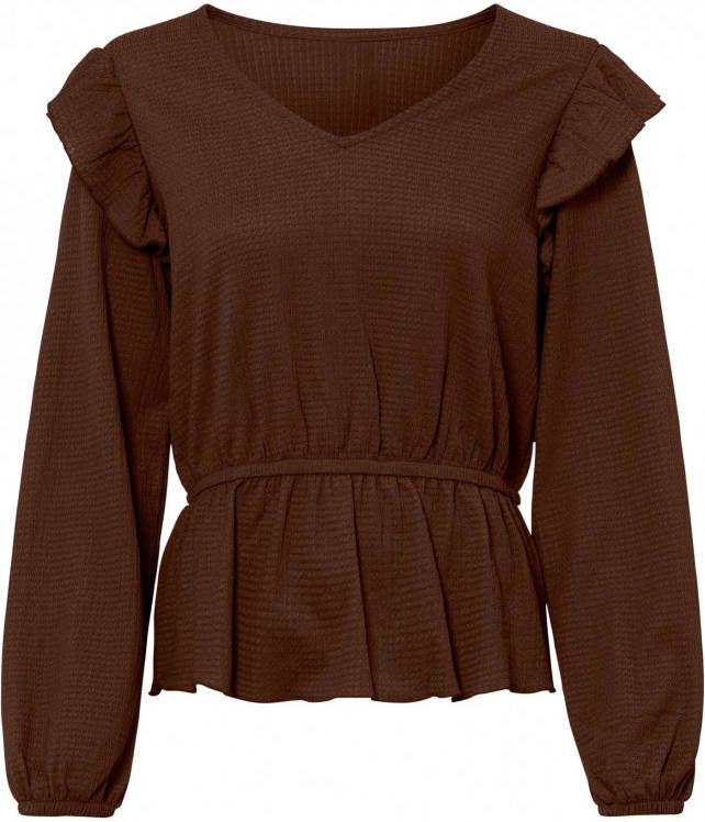 bonprix Blouse met volant