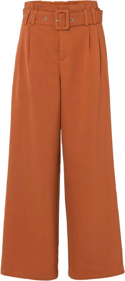 bonprix Culotte met riem