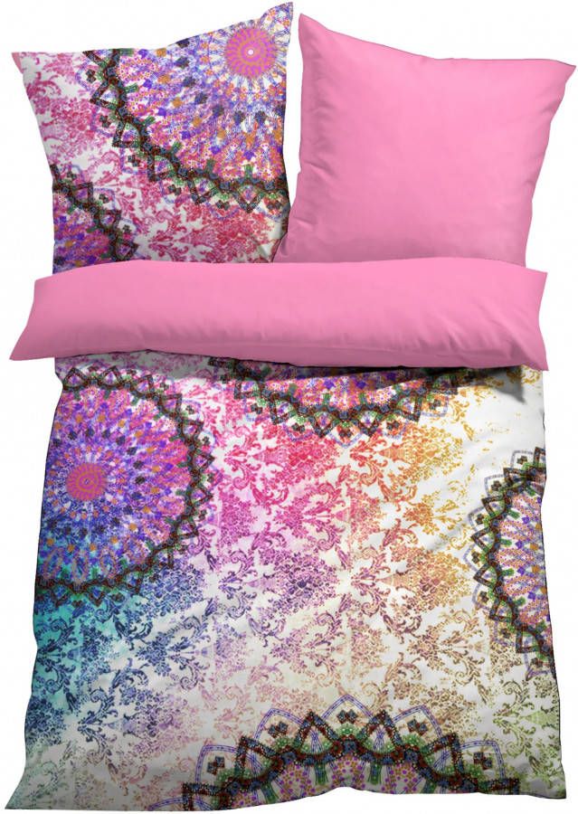 bonprix Dubbelzijdig dekbedovertrek met ornamenten