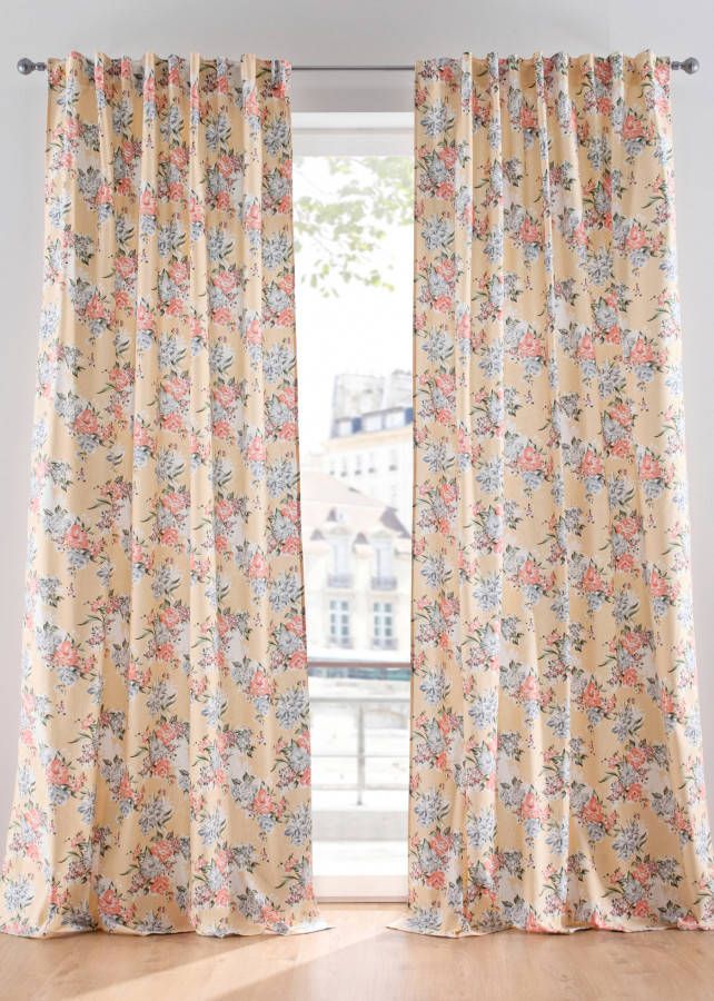 bonprix Gordijn met bloemenprint(1 stuk )