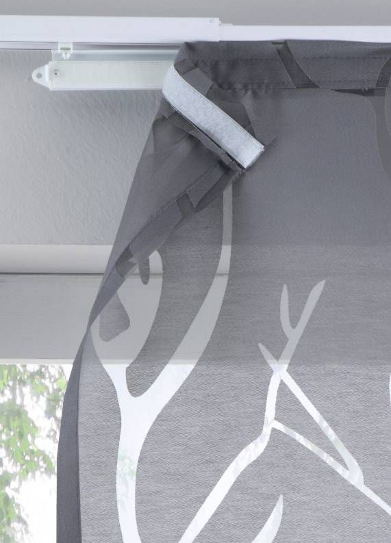 bpc living bonprix collection Paneelgordijn van ausbrenner (1 stuk), grijs