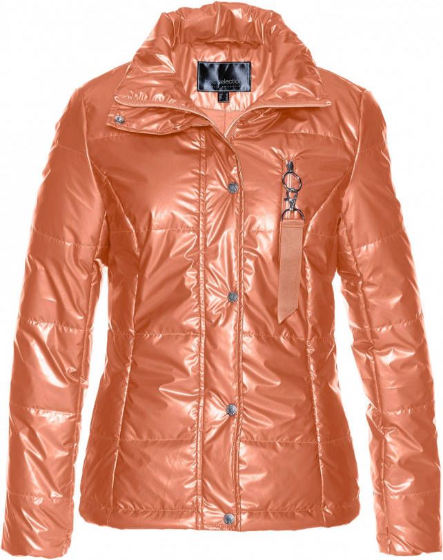 bonprix Trendy gewatteerde jas in metallic look