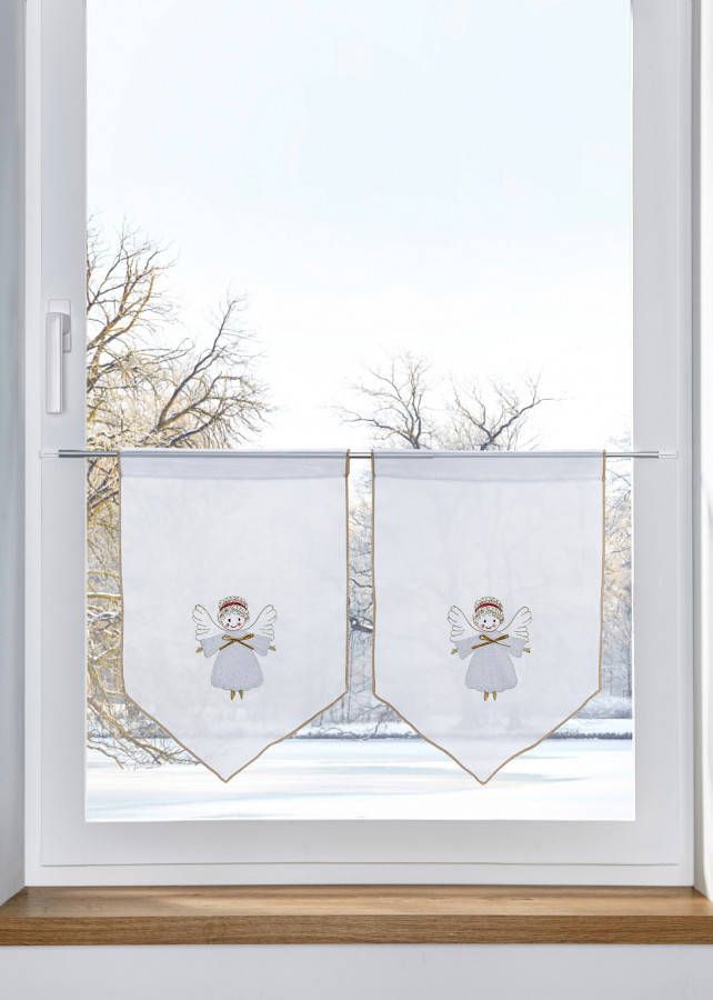 bonprix Valletje met kerstengel(set van 2 )