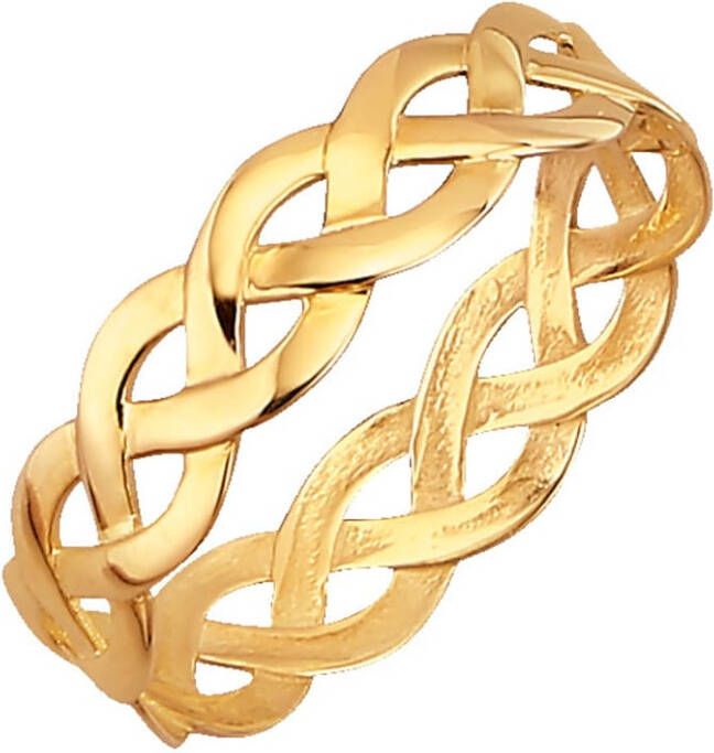 KLiNGEL Damesring van 14 kt. goud Goudkleur