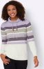 Pullover in lila/vijg gestreept van heine online kopen