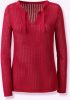 Pullover in rood van heine online kopen