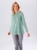 Pullover met lange mouwen in kalkmint van heine online kopen