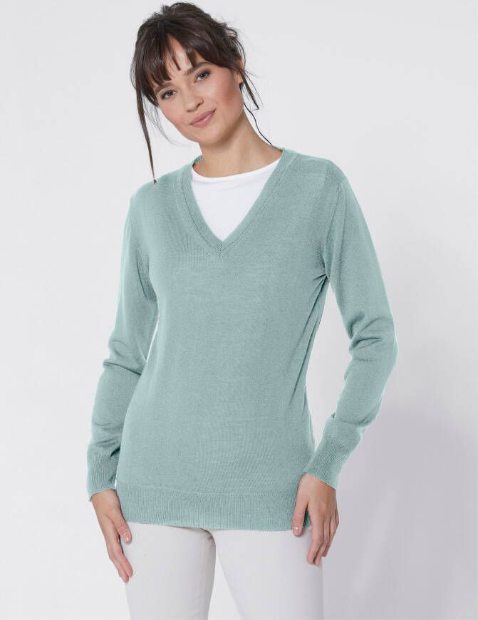 Casual Looks Pullover met V-hals Pullover