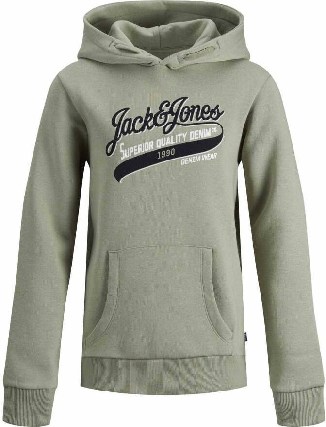 jack & jones ! Jongens Trui -- Groen Katoen/polyester