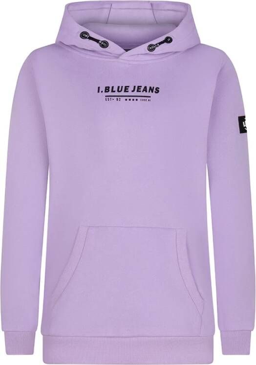 Indian Blue Jeans ! Jongens Trui -- Lila Katoen/elasthan