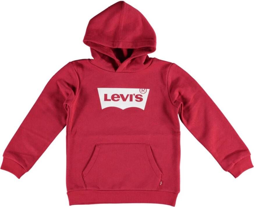 Levis ! Jongens Trui -- Rood Katoen/polyester