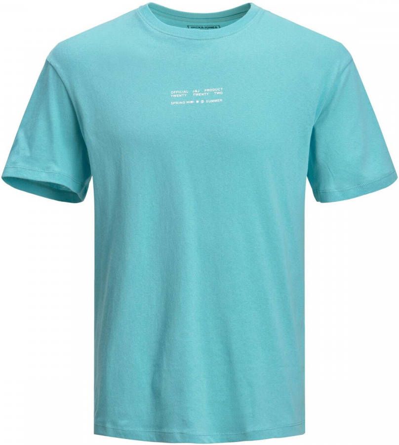 JACK & JONES JUNIOR T shirt JCOSTAYCAY turquoise
