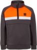 Retour Denim sweater Lennert donkergrijs/oranje online kopen