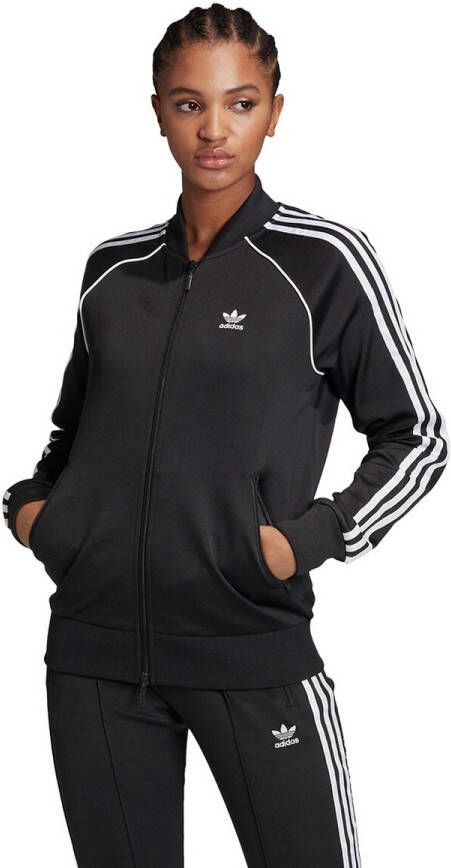 adidas Originals Trainingsvest met rits en opstaande kraag