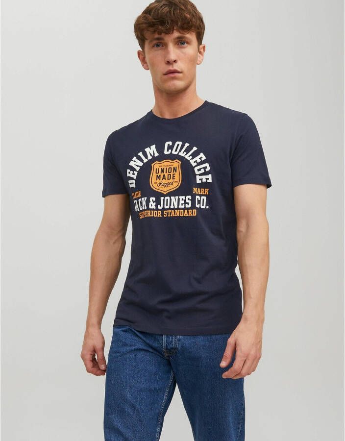 jack & jones T shirt Korte Mouw Jack &amp, Jones JJELOGO TEE SS O NECK