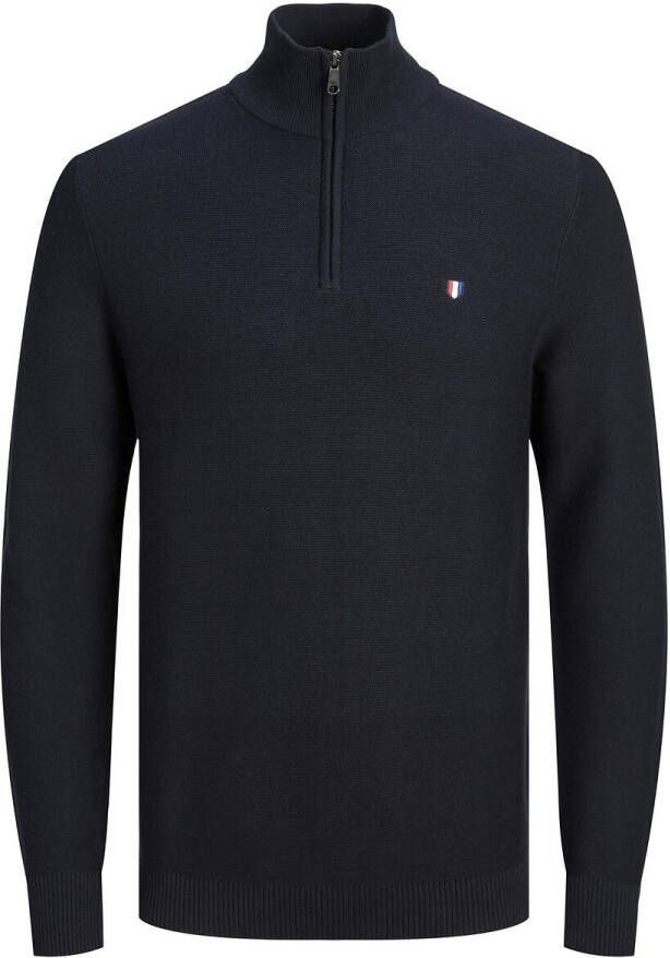 jack & jones Trui met opstaande kraag en rits