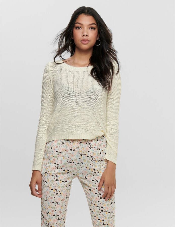 Only Gebreide trui ONLGEENA XO L/S PULLOVER KNT NOOS