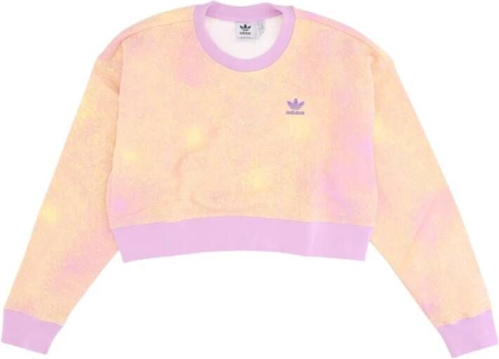 Adidas Hoodies & Sweatvesten Roze Dames