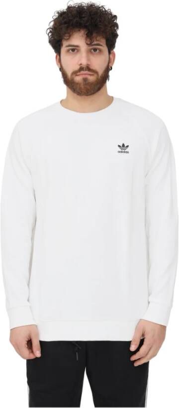 adidas Originals Core Trefoil Sweatshirt Heren White/Black/Black Heren