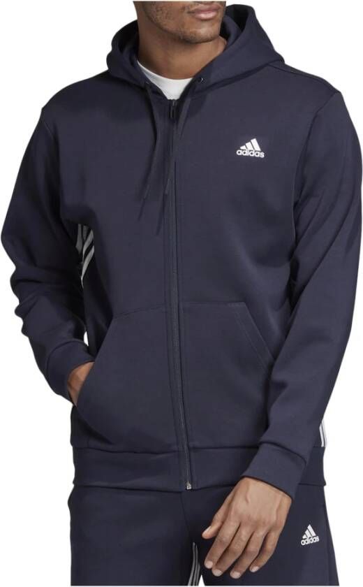 Adidas Ek4543 sweatshirt met capuchon , Blauw, Heren