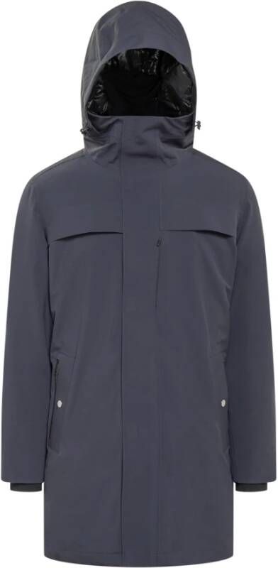 AlphaTauri Outdoorjassen Blauw Heren