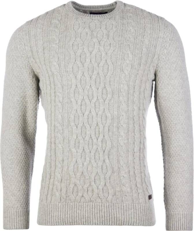 Barbour Green Mkn1254Gy78 Sweater trui , Beige, Heren