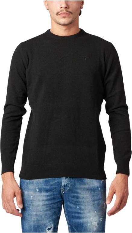 Barbour Mkn0767 Harrow V Neck Knitwear , Zwart, Heren