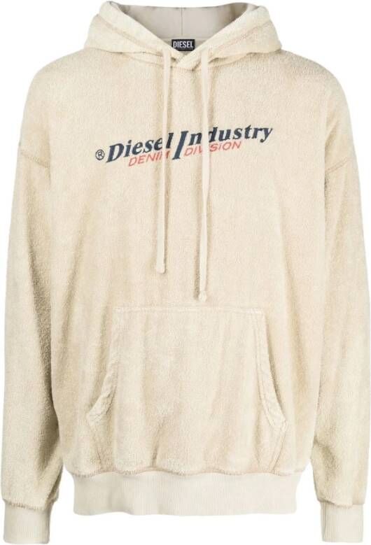 Diesel Hoodies & sweatvesten Beige Heren