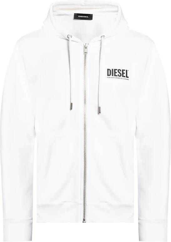 Diesel Hoodies & sweatvesten Wit Heren