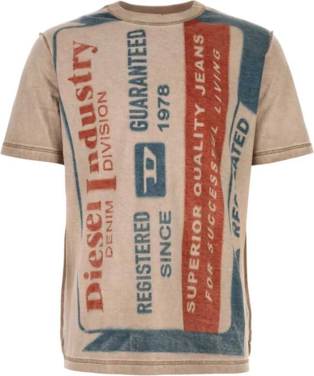 Diesel T shirts , Beige, Heren