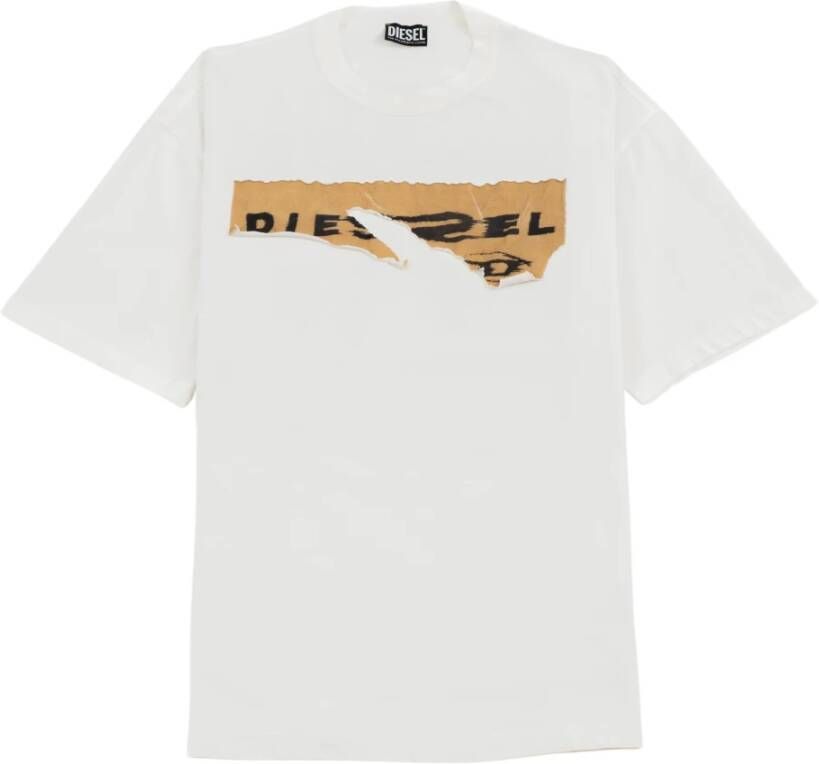 Diesel T shirts , Wit, Heren