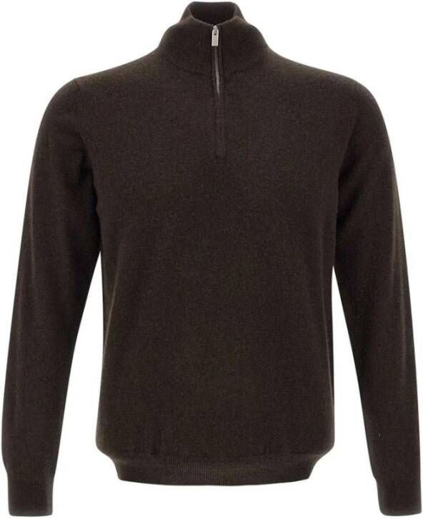 Filippo De Laurentis Sweaters Brown , Bruin, Heren