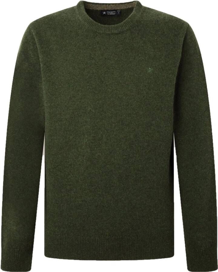 Hackett Ronde hals gekweek , Groen, Heren