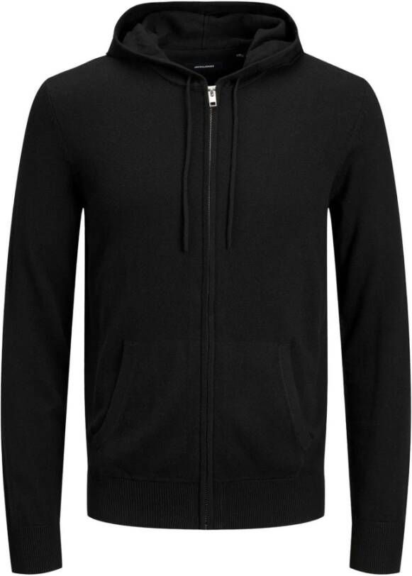 jack & jones Jack Jones Men's Sweatshirt , Zwart, Heren