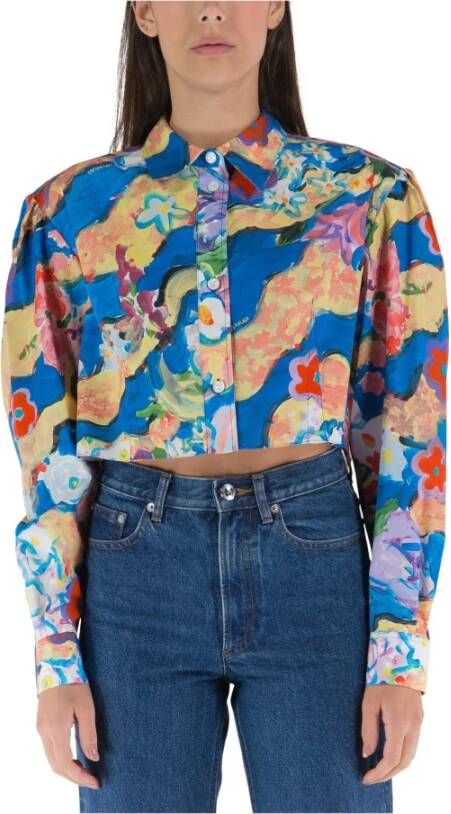 Marni Longsleeve shirts Blauw Dames