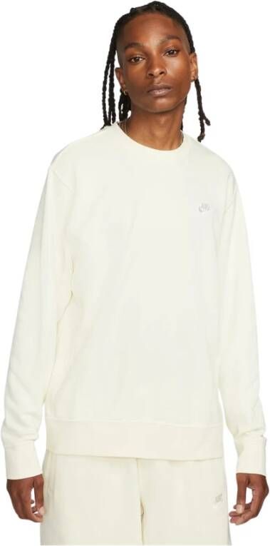 Nike Sportswear club sweatshirt , Beige, Heren