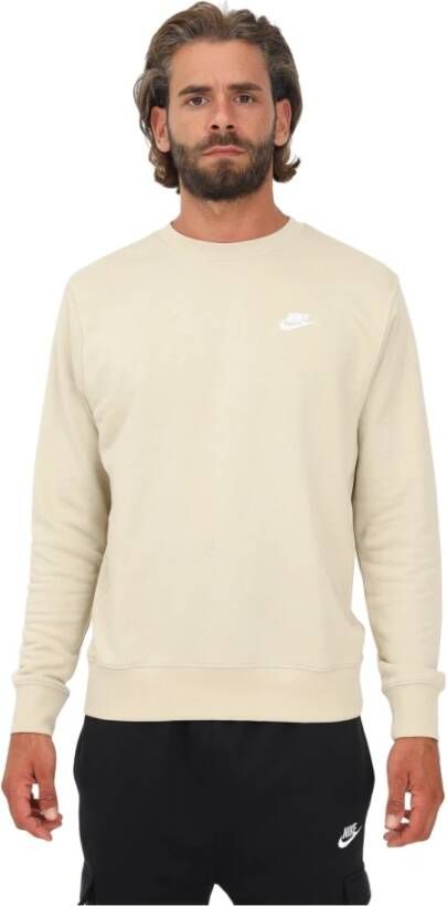 Nike Truien & Vesten Beige Heren