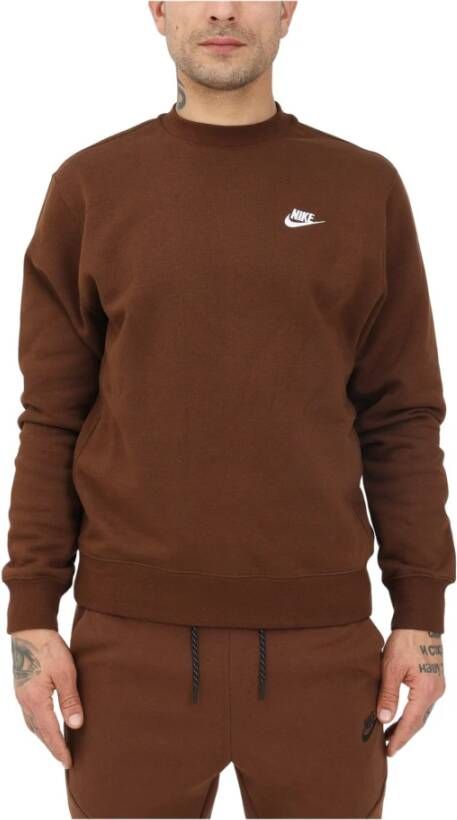 Nike Truien & Vesten Bruin unisex