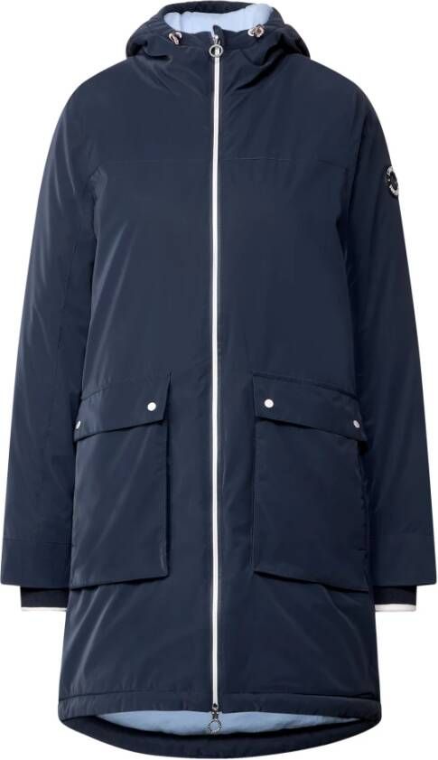 Street One Parka Jassen Blauw Dames