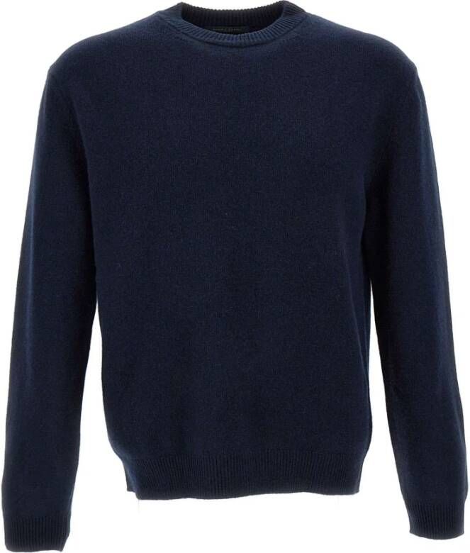 Daniele Fiesoli Ronde hals gekweek , Blauw, Heren