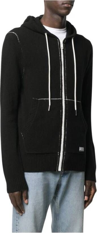 Diesel Truien & Vesten Zwart Heren