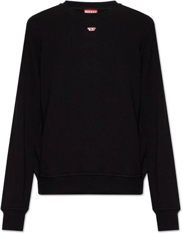 Diesel S Ginn D sweatshirt , Zwart, Heren