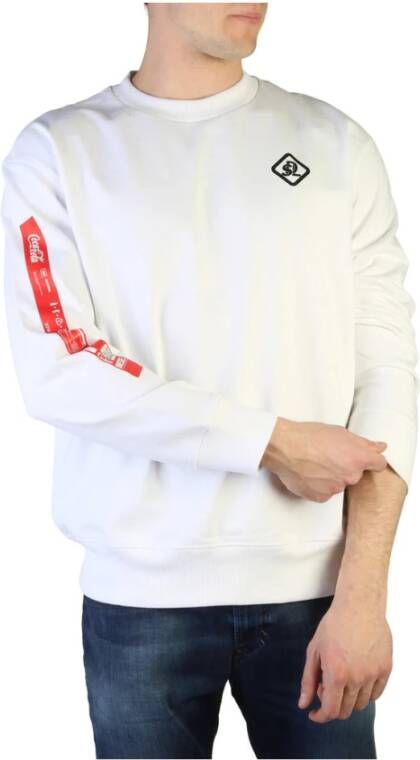 Diesel Cc_S_Bay_00Shpv_0Qazv sweatshirt , Wit, Heren