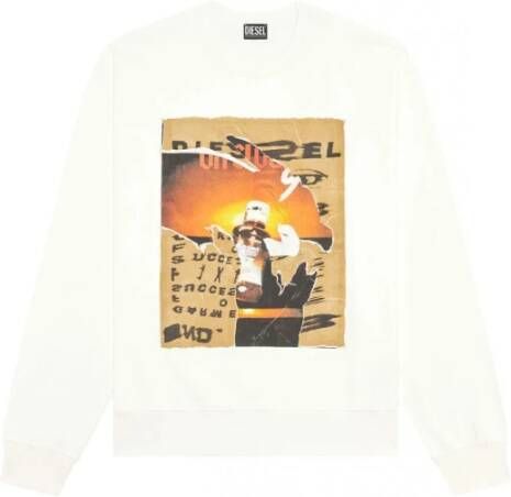 Diesel Truien & Vesten Wit Heren