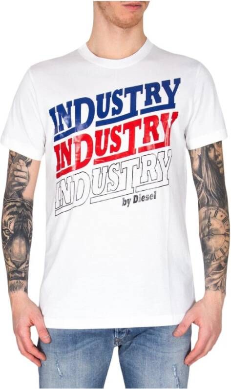 Diesel t shirt , Wit, Heren