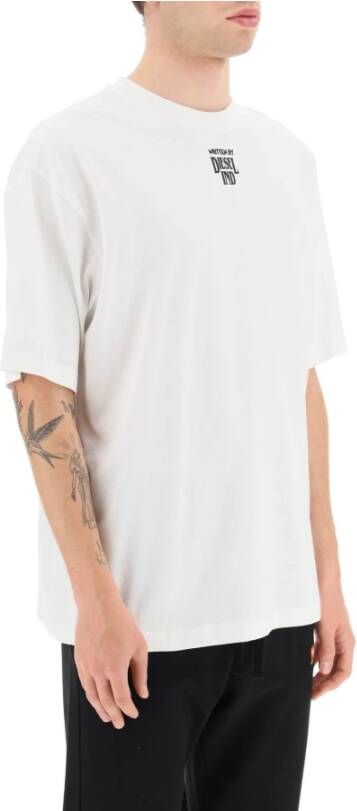 Diesel T shirts , Wit, Heren