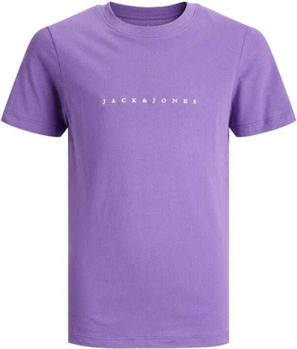 jack & jones T shirts , Paars, Heren